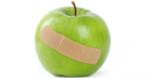 bruised-apple-band-aid